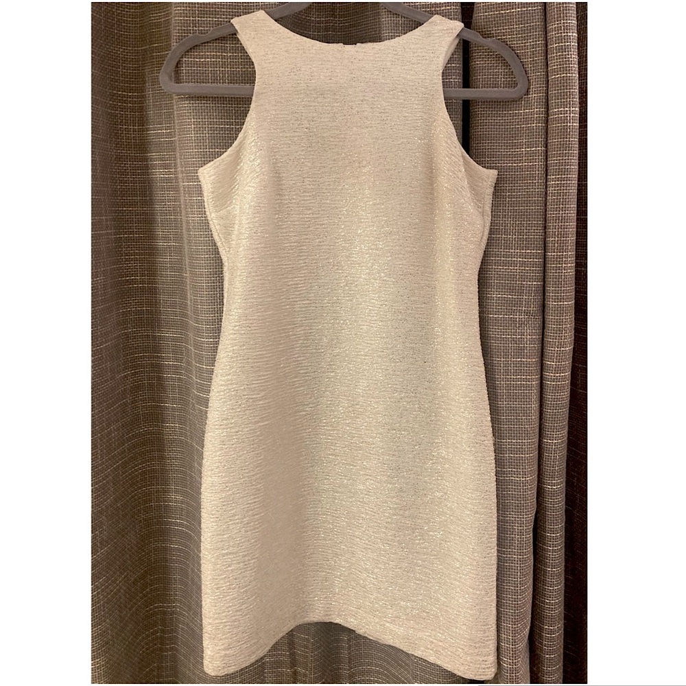 White Fitted Cocktail Dress